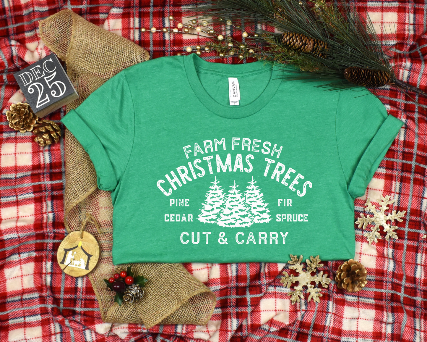 Farm Fresh Christmas Tree Tee