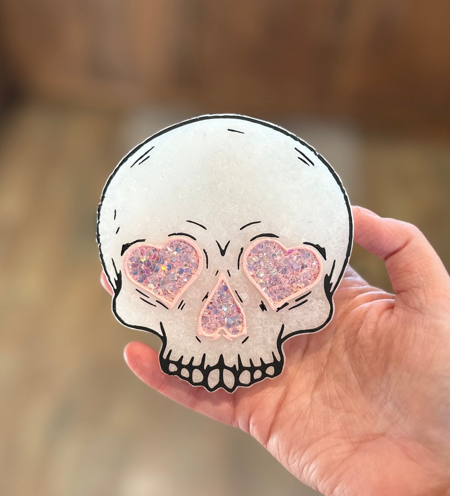 Heart Eye Skull Freshie