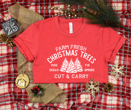Farm Fresh Christmas Tree Tee