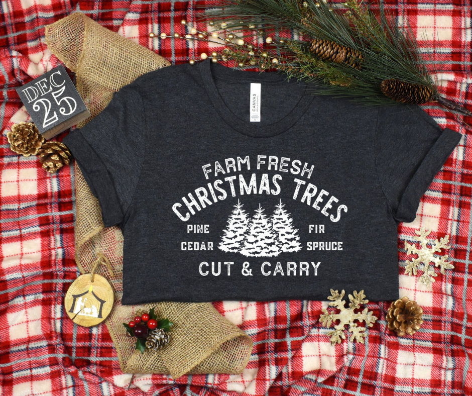 Farm Fresh Christmas Tree Tee
