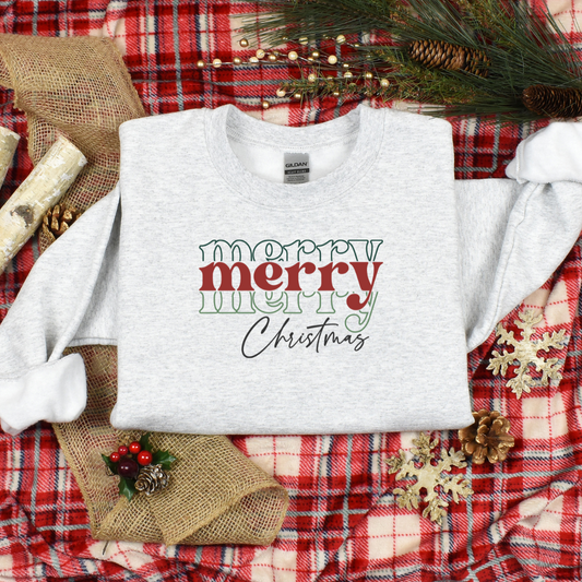 Merry Christmas Crewneck Sweatshirt